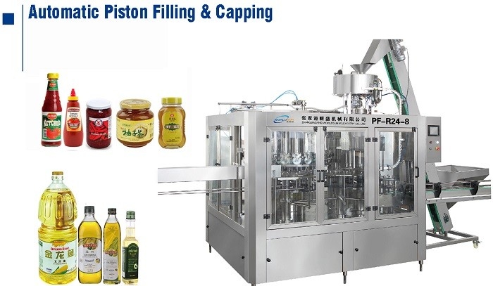 Full Automatic Ketchup Filling Machine for Glass Plastic Bottle Rinser Filler Capper