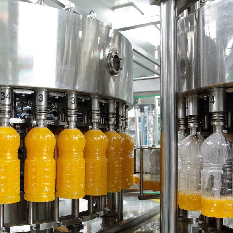 18000BPH 0.5l Pet Bottle Filling Machine juice bottling machine juice filling production equipment stainless steel CE