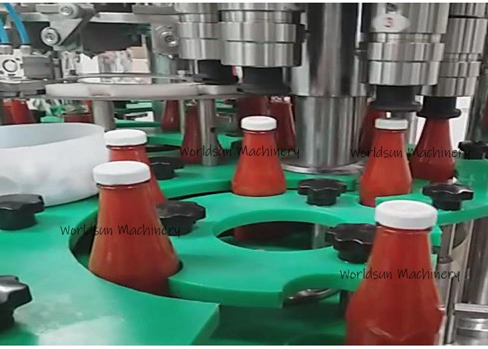 Full Automatic Ketchup Filling Machine for Glass Plastic Bottle Rinser Filler Capper