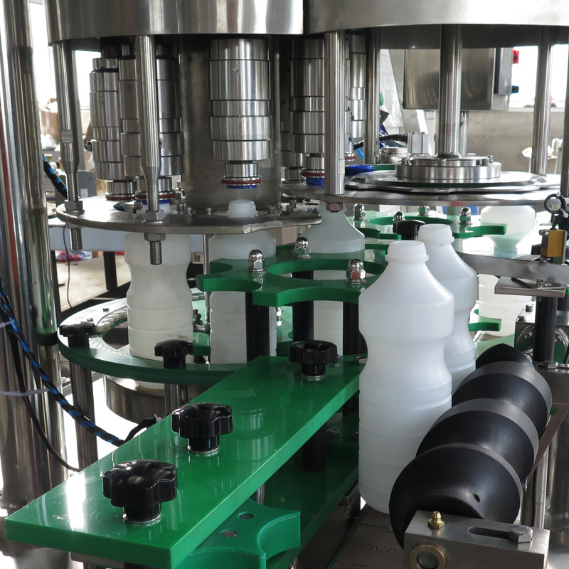 70mm 1000ml Automatic Capping Machine For Plastic Bottle stainless steel CE certification