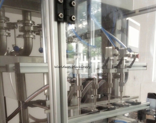 υγρή καθαριστική εμφιαλώνοντας μηχανή μηχανών πλήρωσης 3000bph 0.5L αυτόματη υγρή καθαριστική